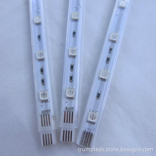 5050 RGB mini rigid led strip tube for the furniture